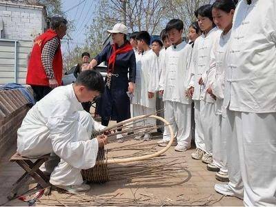  荆条编制亲身实践
