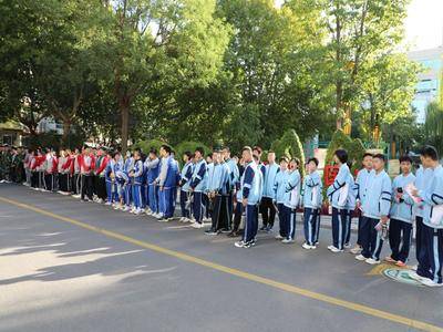 衡水市多所中学生在衡中校园参观学习