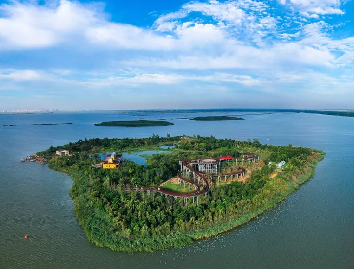 衡水湖旅游景区&mdash;&mdash;梅花岛